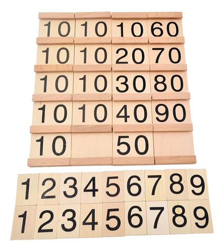 Juguetes Matemáticos Montessori De Madera Para Adolescentes