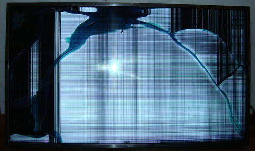 Tv Led Smart LG 43 Uh6500 Pantalla Rota Reparar O Repuestos