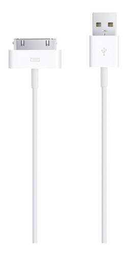Apple Cable De 30 Pin A Usb Blanco