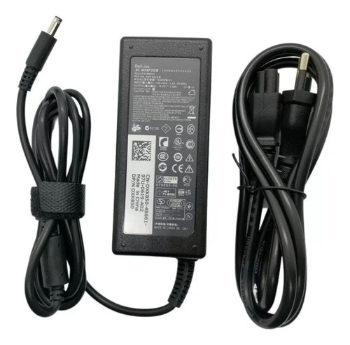 Fonte Carregadora Notebook Dell | Conector Pino Cor Preto