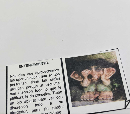 Troll Entendimiento 8 Cm Figura De Resina Nacional.