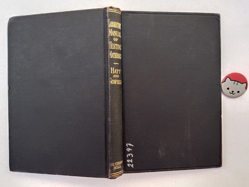 Libro Laboratory Manual Of Testing Materials Hatt 115i3