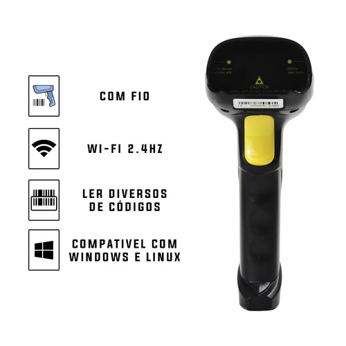 Leitor De Codigo De Barras Com Fio - Sc-2013