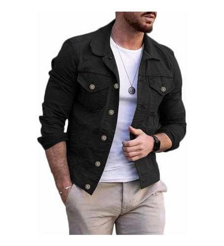 Chaqueta De Sarga Vaquera Para Hombre/chaqueta Acabada 2023