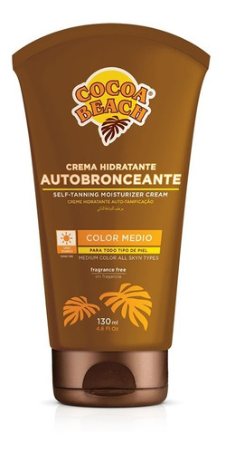 Cocoa Beach Crema Autobronceante Hidratación 130ml