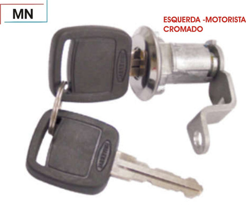Cilindro Porta Esquerda Com Chave Ford F100 F1000 1972 A 1991