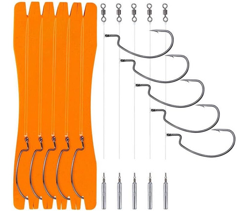 Aparejos Listos Disparos Pesca De Lubina, Agua Salada, ...