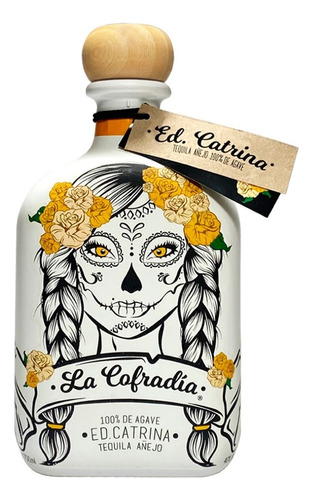 Tequila La Cofradia Ed. Catrina Añejo 750ml