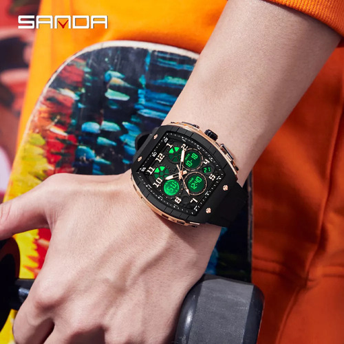 1 Reloj Electrónico Reloj Deportivo Para Jóvenes Al Aire