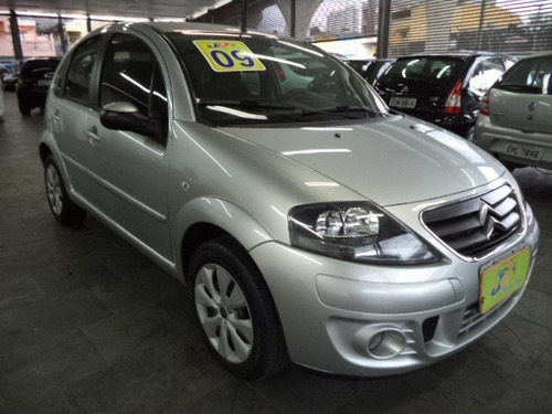 Citroën C3 1.4 8v Exclusive Flex Completo 2009 Prata