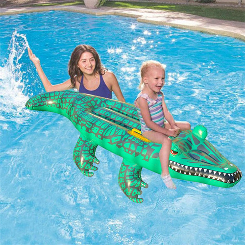 Flotador Inflable For Piscina De Cocodrilo Cocodrilo Inflab