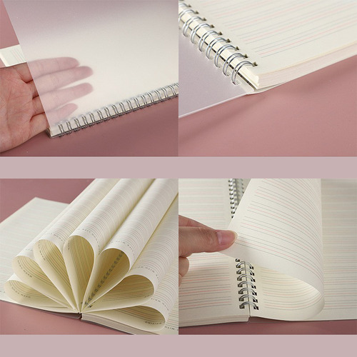 Cuaderno En Blanco En Blanco Cuaderno De Cuadrícula Horizont Color Beige