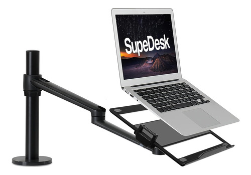 Soporte Para Monitor De Supedesk, Negro/monitor De 17-32 In