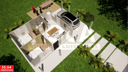 Americana 35.64 - Casa Prefabricada - Vivienda Roca