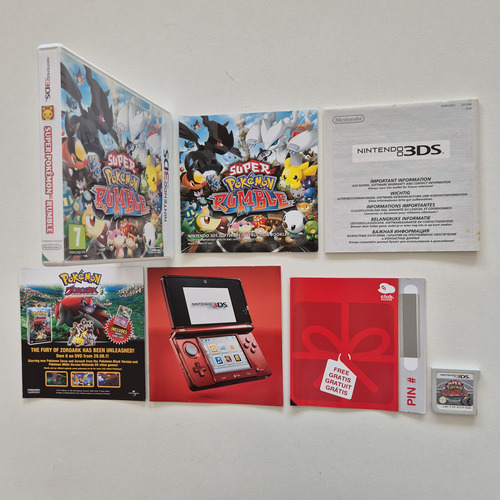 Pokemon Rumble 3ds Europeu Original Pronta Entrega + Nf (Usado)