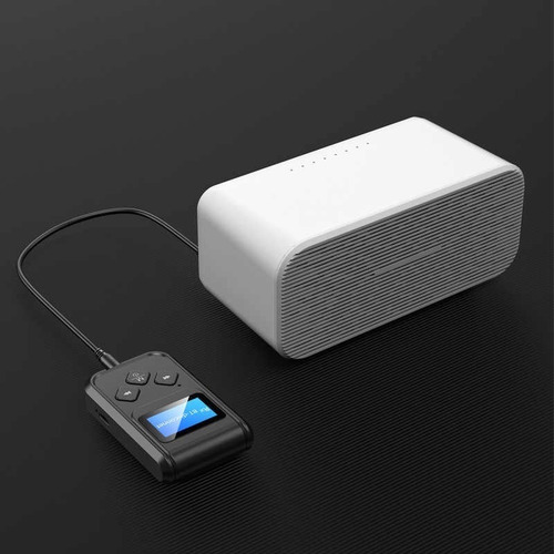 Audio Transmisor Receptor Bluetooth 5.0 Con Pantalla Led