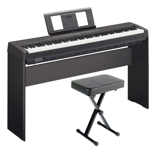 Nuevo Yamaha P45 Piano De 88 Teclas Con Soporte Y Banco