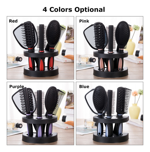 Juego De Espejos Profesionales Comb Mirror Para Hombre, Herr