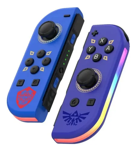 Controle Joy-con Para Nintendo Switch Zelda L/r 1 E V2 Rgb