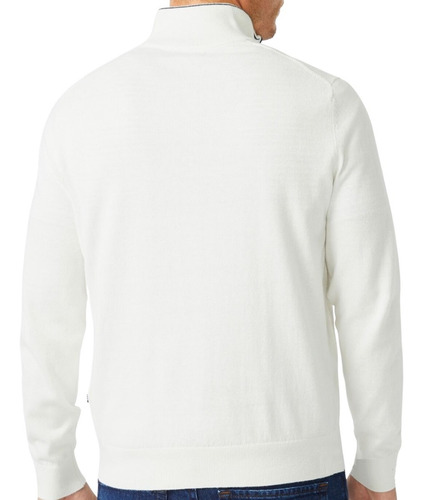 Sueter Nautica Navtech Con Cierre De 3/4 Para Hombre