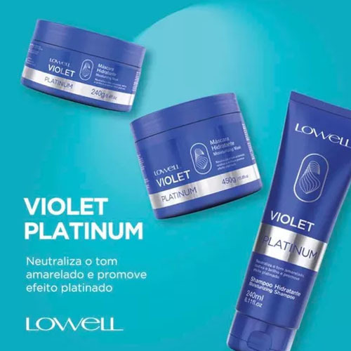 Lowell Violet Platinum Shampoo 240 Ml