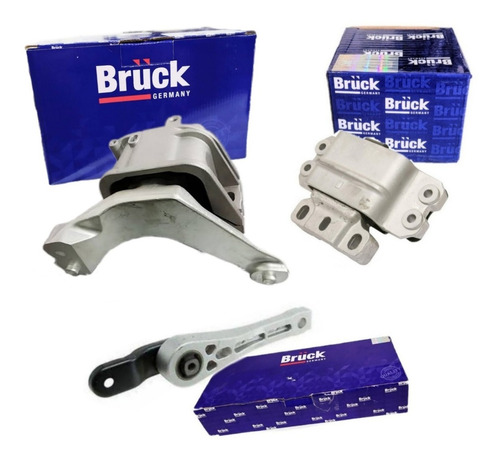 Kit Soportes De Motor Bruck P/ Vw Bora Jetta A6 Passat 5 Cil