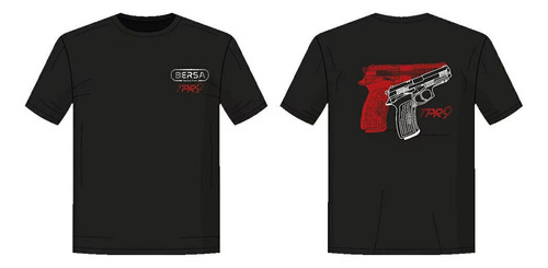 Bersa Remera Tpr Negro/rojo