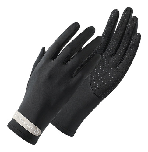 Guantes Proteccion Solar Para Mujer, Seda/ Táctil/ Anti-uv