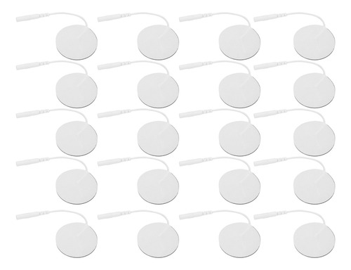 20 Unids/bolsa De Almohadillas De Electrodos Tens De 3 5 Cm