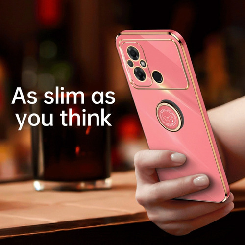 Funda De Teléfono Tpu Con Anillo Para Xiaomi Redmi Note 13 4