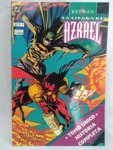 Batman La Espada De Azrael Editorial Vid