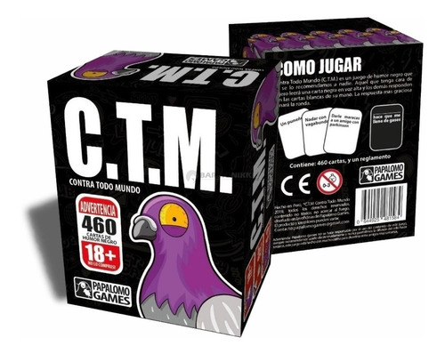 Imagen 4 de 8 de Juego De Mesa Nuevo Set De Ctm, Ptm Y Hdp Original Sellados