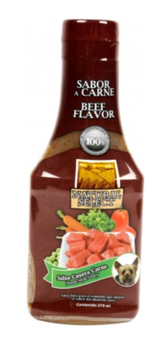 Salsa Natural Select Carne 375 Ml - Kg a $12100