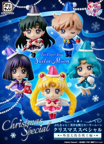 Figuras Sailor Moon Christmas Special Petit Chara Navidad