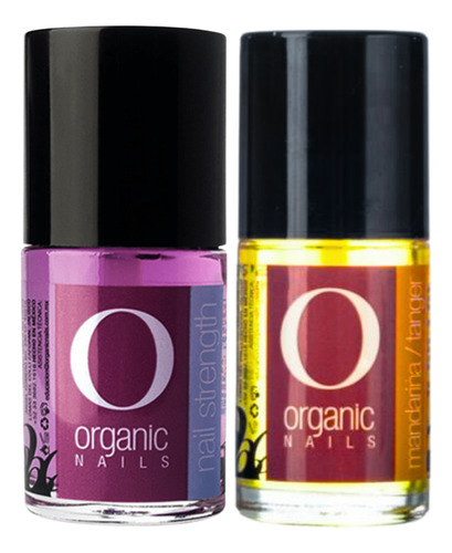 Pack Aceite De Cutícula + Fortalecedor De Uñas Organic Nails