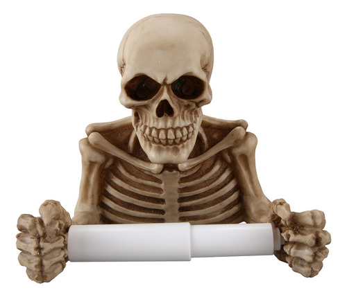 @ Soporte Para Papel Higiénico Con Forma De Calavera,