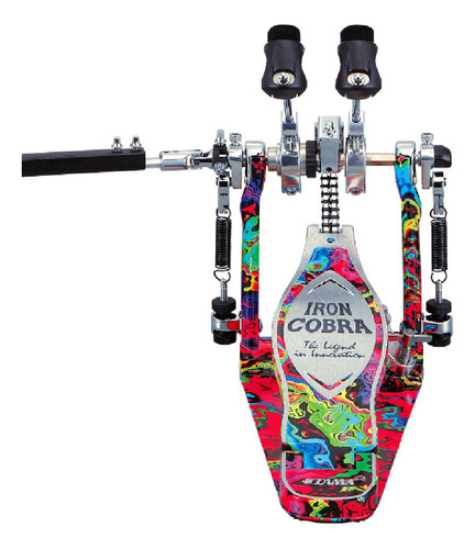 Pedal Bombo Doble Tama Iron Cobra Hp900rwmpr 50th Anniversa