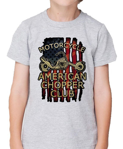 Remera De Niño Motorcycle American Chopper Club