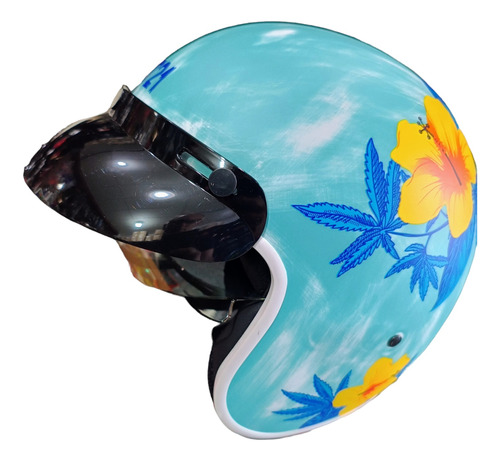 Casco Para Moto Abierto Hawk 721 Classic