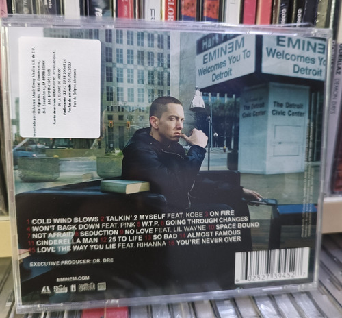Eminem - Recovery - Cd (16 Canciones) Importado Alemania (Usado)