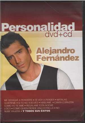 Cddvd - Alejandro Fernandez / Personalidad Dvd+cd