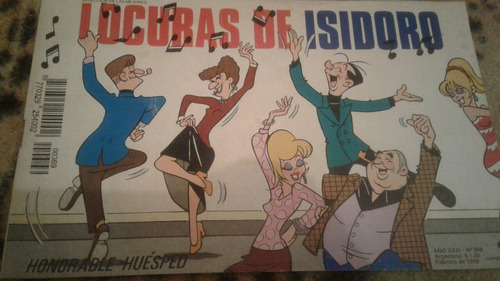 Revista Historieta Locuras De Isidoro Honorable Huésped 99