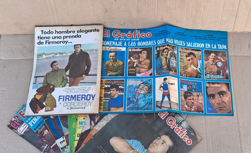 El Gráfico Tapas De Boxeo Bonavena Son 10 Revistas (Usado)