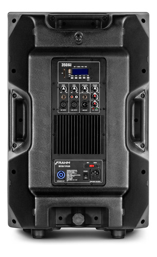 Caixa De Som Frahm Ativa Grf 15a Ti Plus Bluetooth 350w Cor Preto 110V/220V