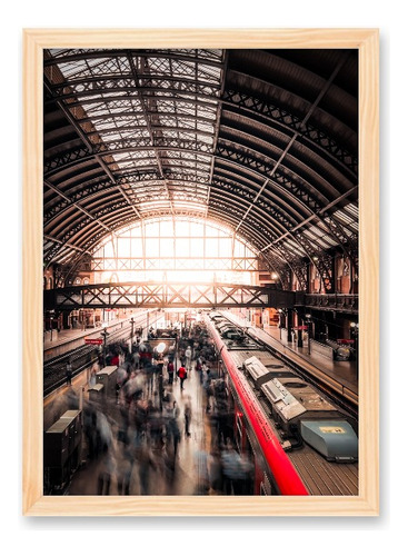 Quadro De Decoração Estação Da Luz Sao Paulo