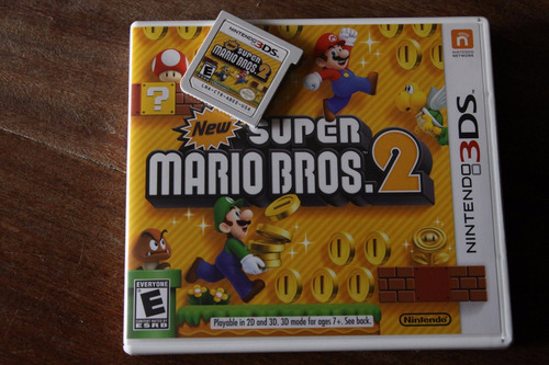 Juego Super Mario Bros2 Para Nintendo Ds 3d. Con Caja Origin