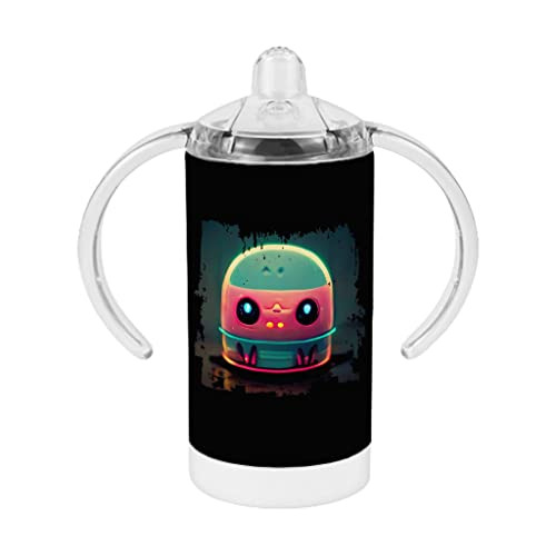 Vaso De Entrenamiento Con Diseño De Robot Amigable Y Lindo