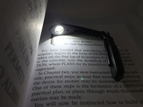 Lámpara Para Lectura De Libros Con Clip
