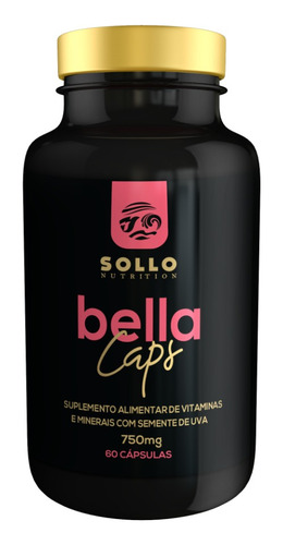 Bella Caps 60 Caps (cabelos, Pele E Unhas) - Caps Da Beleza