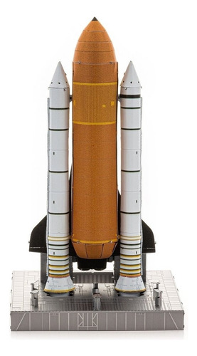 Quebra Cabeça Puzzle 3d Metal Ônibus Espacial Space Shuttle